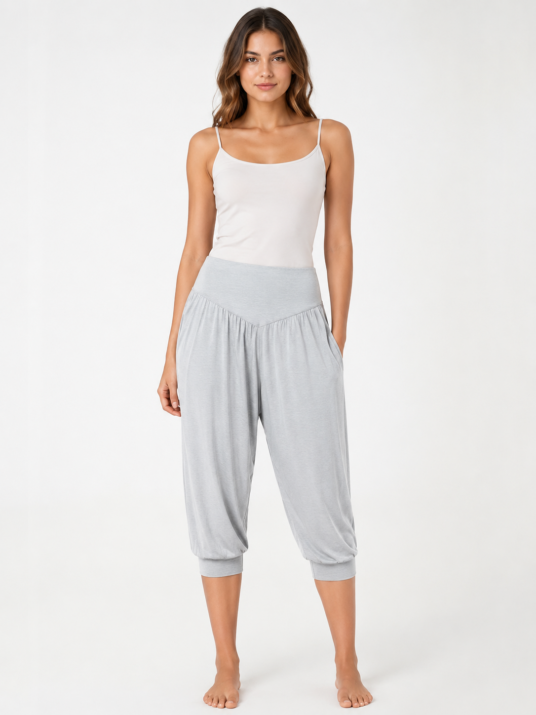 Noa Modal Harem Capri Pants