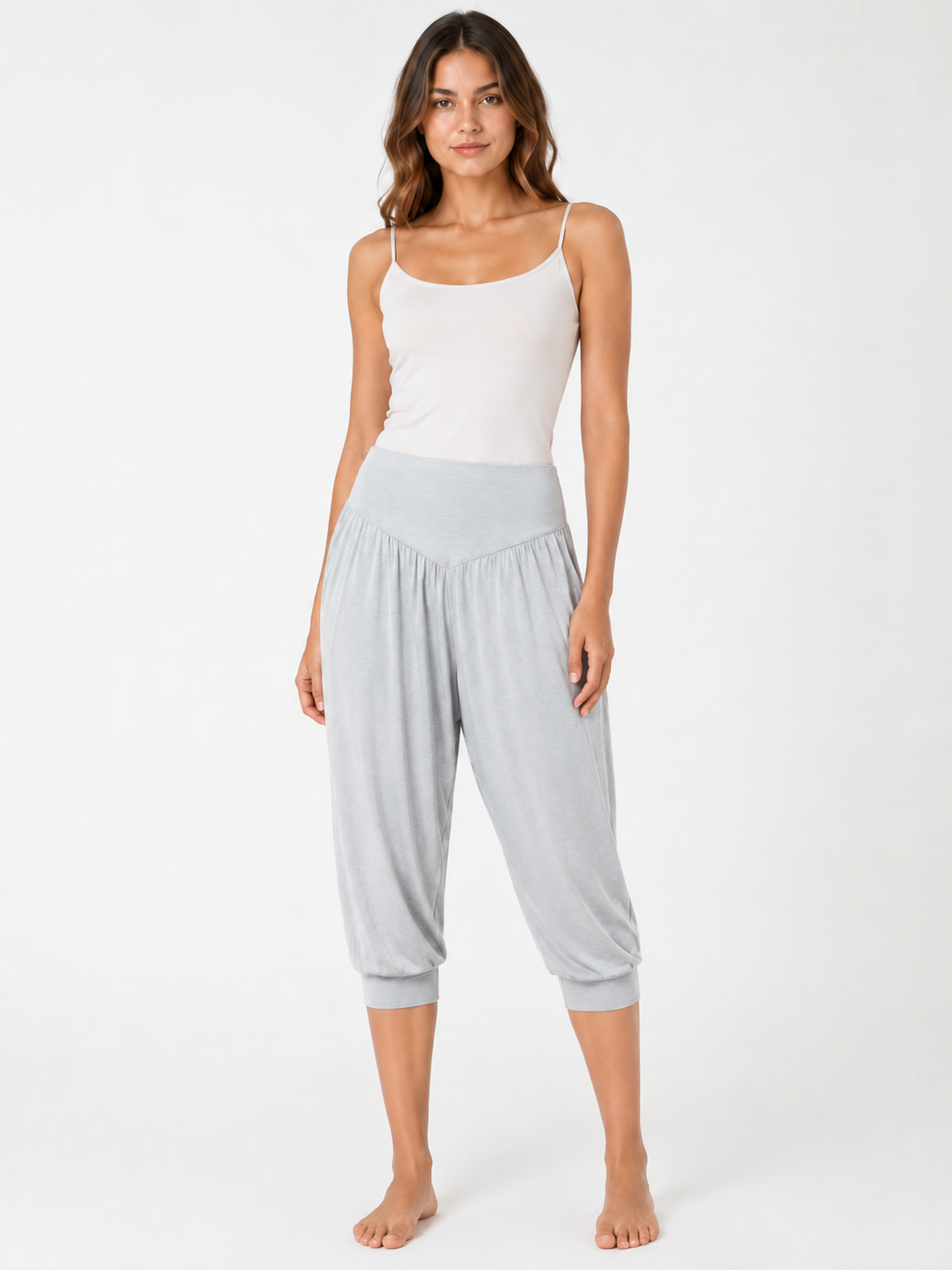 Noa Modal Harem Capri Pants